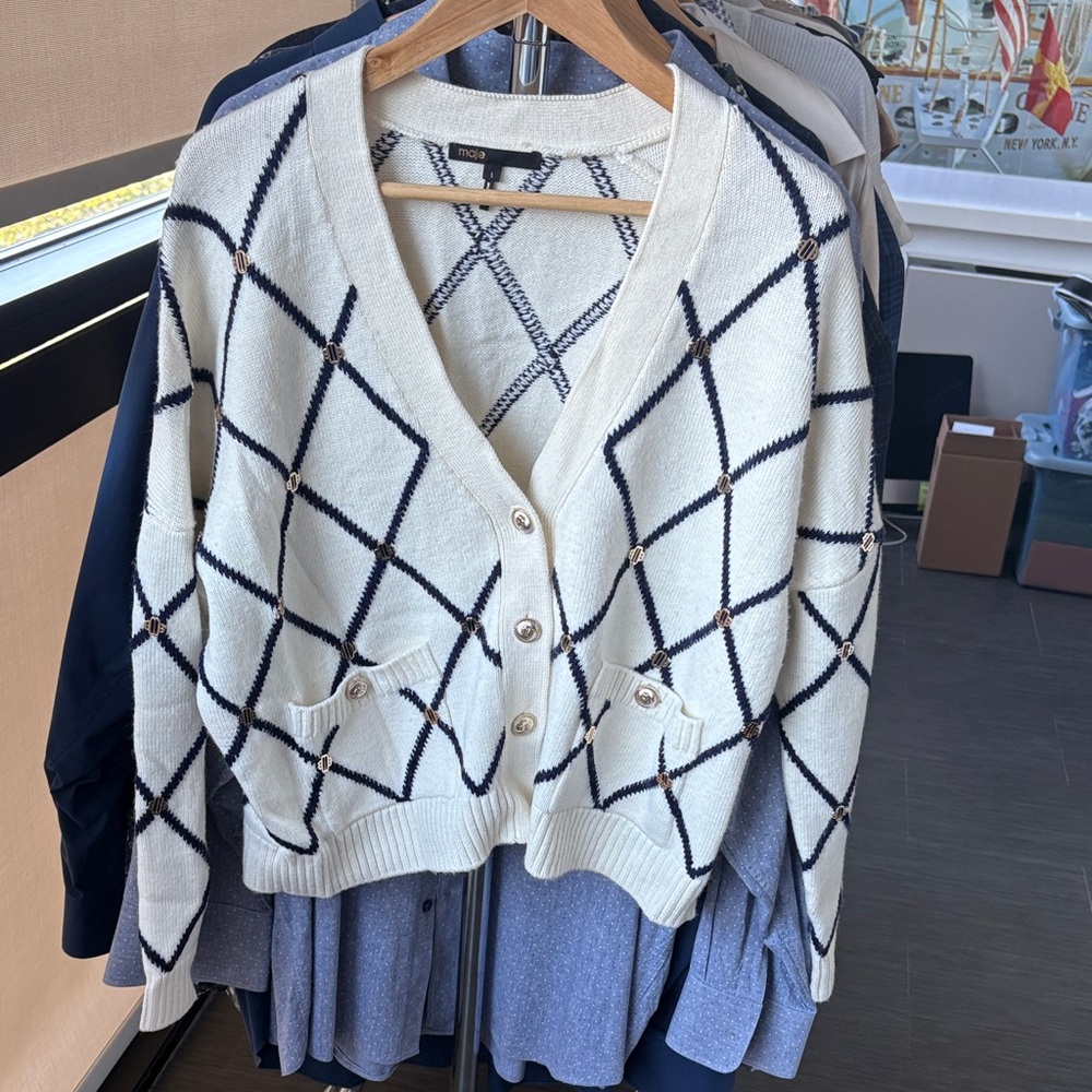 Maje Cardigan Sweater